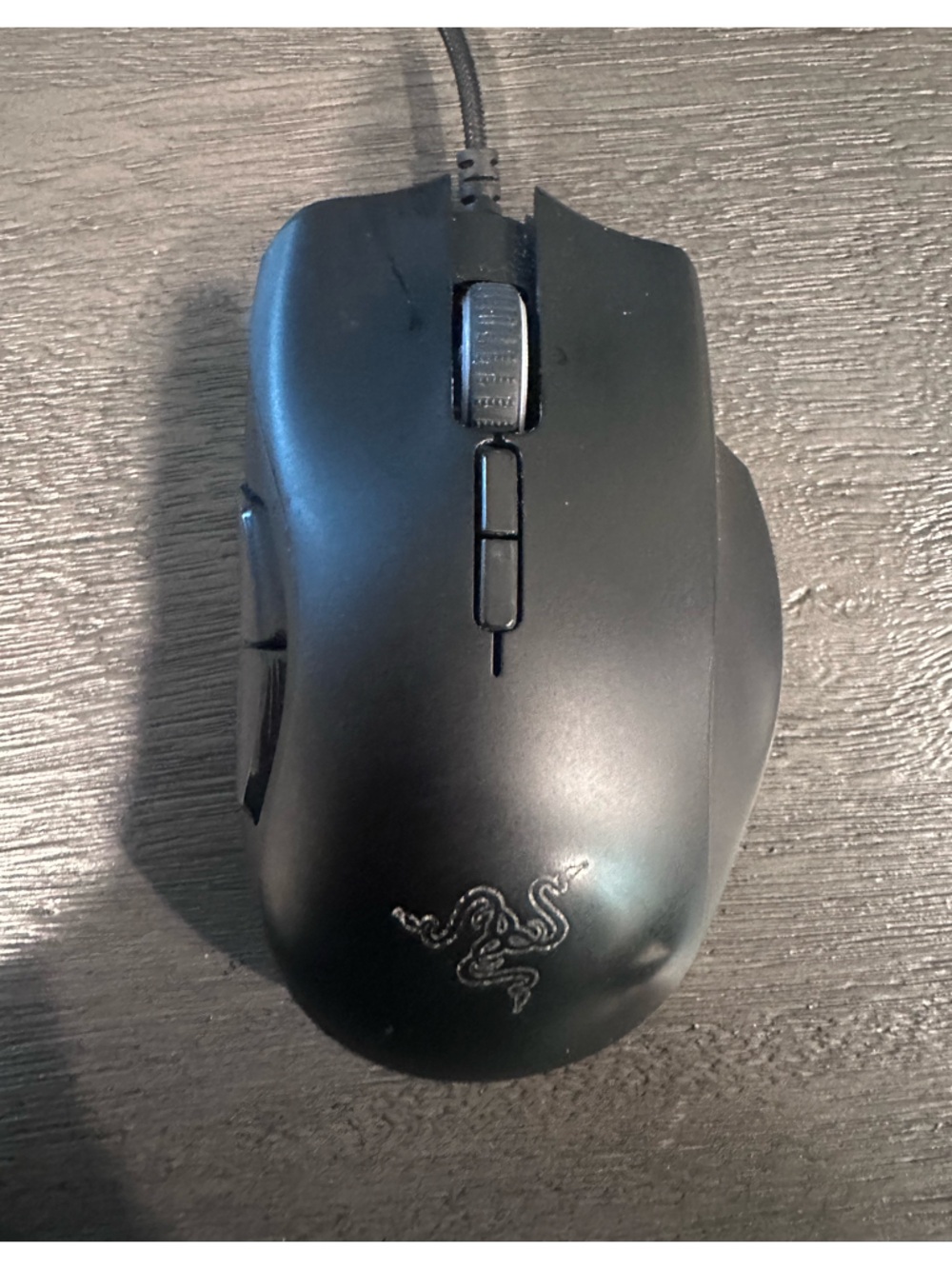 Razer Naga Trinity Black Gaming Mouse - Matte Black
